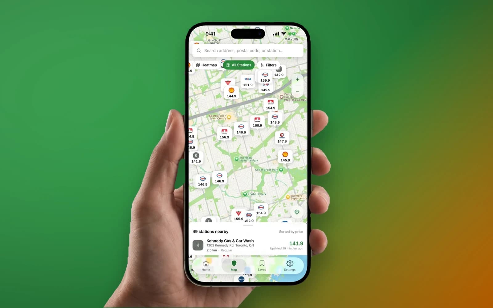 GasMap screenshot
